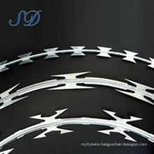 Best-Selling Fencing Concertina Cross Razor Wire